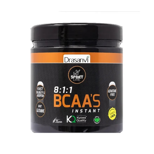 BCAAS + Glutamina DRASANVI 275 g