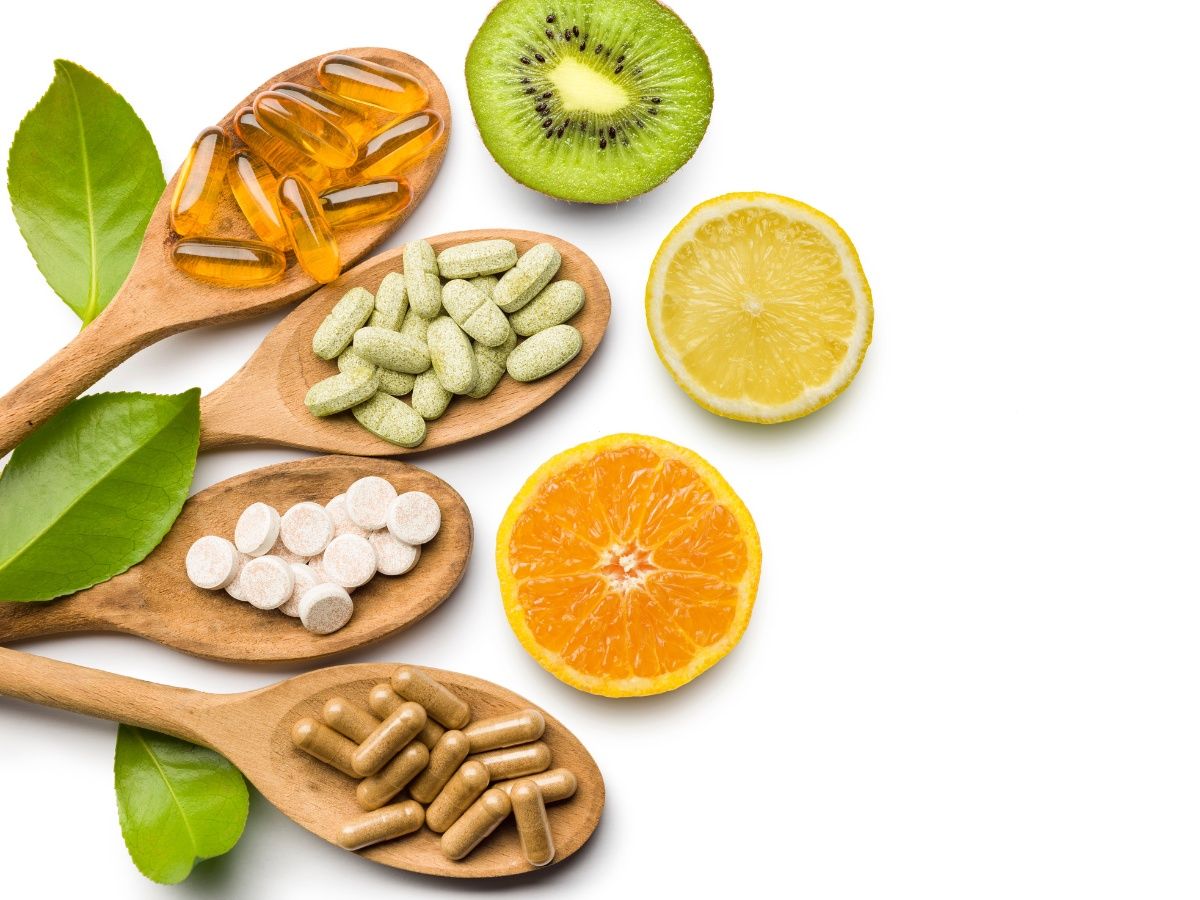 Descansar de tomar vitaminas